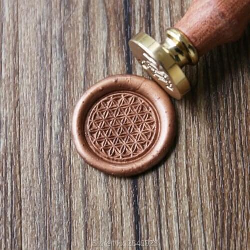 Flower of life Wax Seal Stamp, wedding stamp ,party wax seal stamp, invitation seals