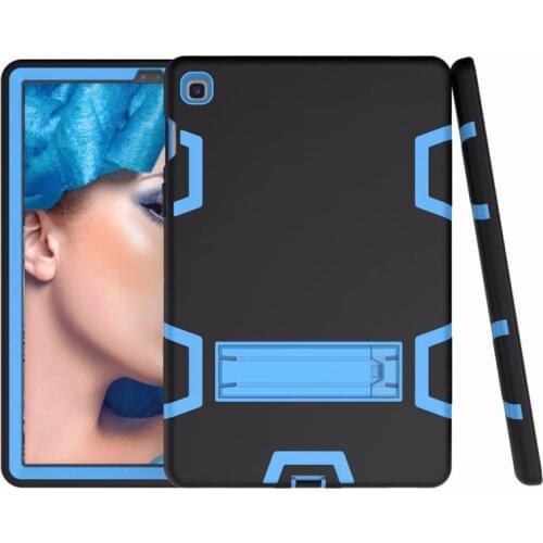 Heavy Duty Shockproof Armor Case For Samsung Galaxy Tab S5e 10.5 T720 T725 2019 SM-T720 SM-T725 Silicone Hard Cover + FilmPen