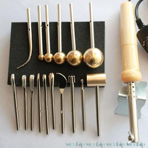 HOT SALE flower Iron Master Set 16 heads FOR patchwork/Sew Male/DIY 220V weight=0.8KG
