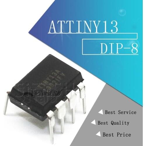 5pcs ATTINY13A-PU DIP-8 ATTINY13 ATTINY13-PU DIP8 ATTINY13A ATTINY13 13A-PU ATTINY13V-10PU