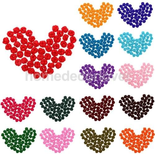 50 Pcs High Quality Chic DIY Handmade Accessories Crochet Ball Knots Chinese Buttons