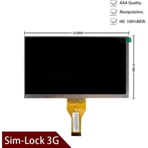 7 inch for Irbis TX24/TX50/TX69/TX33/TX70/TX21/TX22/TX49/TX47/TX34/TX37/TX77/TX18 Sim-Lock 3G tablet lcd display screen matrix