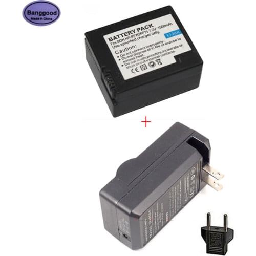 7.2V 1500mAh NP-FF70 NP-FF71 NPFF70 NPFF71 Camera Battery + AC Charger For Sony DCR-HC1000 IP1 IP210 IP220 IP45 IP5 IP55 PC106