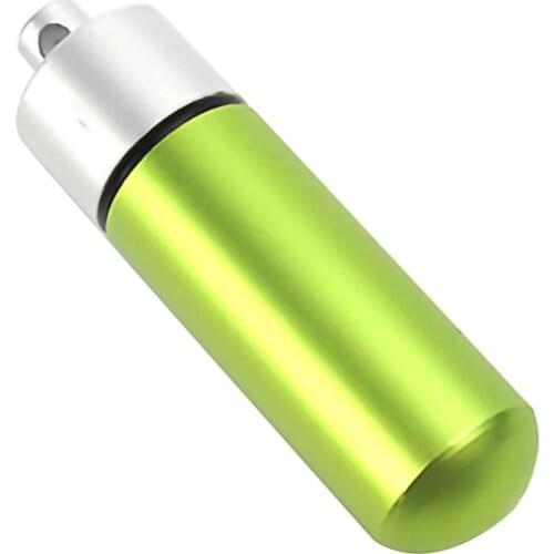 Aluminum Pill Holder Waterproof Canister Case Seal Capsule Container Bottle Tank Emergency Survival EDC Outdoor Tools