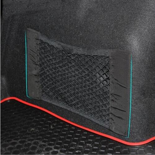 Car Trunk Nylon Rope Net /luggage net with backing For Volkswagen POLO Tiguan Passat Golf Jetta Bora Touareg Touran CC