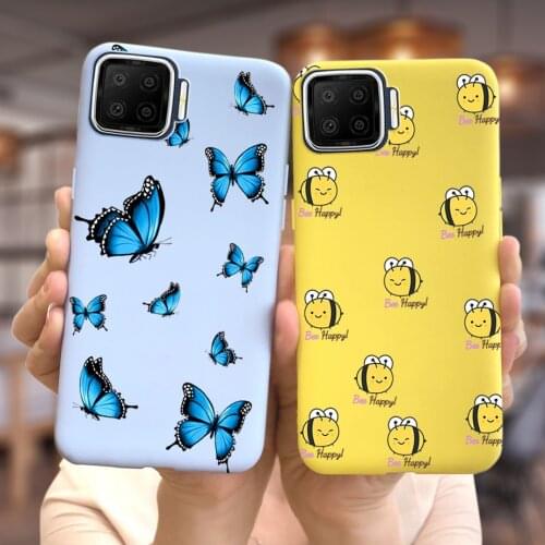 For Oppo Reno4 Lite Case Colorful Flower Back Cover For Oppo Rene 4 Lite 5G Phone Case Reno 4 Lite CPH2125 Soft TPU Cover 6.43