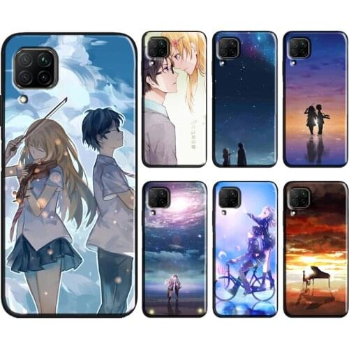 Your Lie in April Phone Case For Huawei P30 Pro P40 P20 Lite P Smart 2021 2019 Mate 10 20 Lite Back Cover