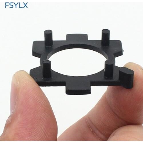 FSYLX 20PC For Mazda 3 CX5 H7 LED atapter adaptor bulb holder for Soueast for Geely Car H7 LED headlight H7 retainer adaptor