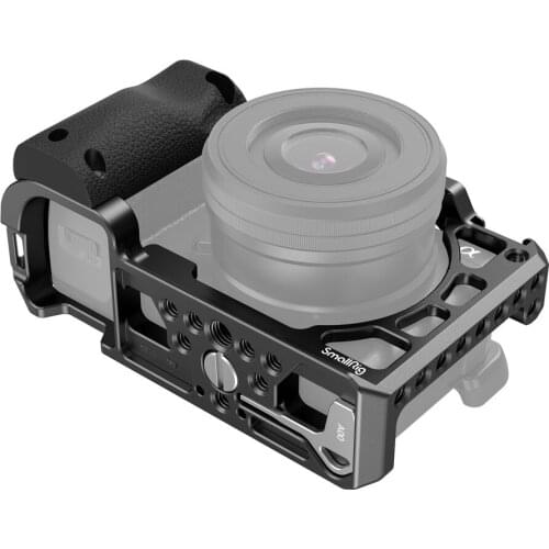 SmallRig Camera Cage with Silicone Handle for Sony A6100/A6400 Camera 3164