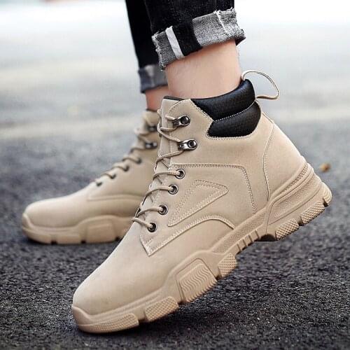 Leather for Mens cowhide snow rubber shoes high winter black man gumboots para outdoor leisure home waterproof track Moccasins