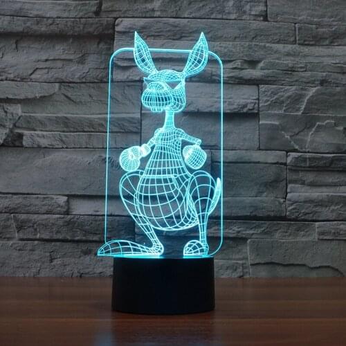Maple Leaf Table Lamp For Bedroom Colorful Touch led Visual Light Creative Wholesale Night Light 3d Usb Desk Lamp Light