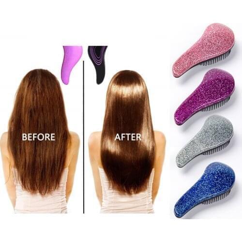 Newly Magic Mini Handle Comb Anti-static Hair Brush Tangle Detangle Shower Massage Hairbrush Comb Salon Hair Beauty Styling Tool