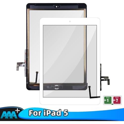 New Touch 9.7" For iPad Air 1 iPad 5 Outer Glass Touch Screen Digitizer Replacement For iPad5 A1474 A1475 A1476