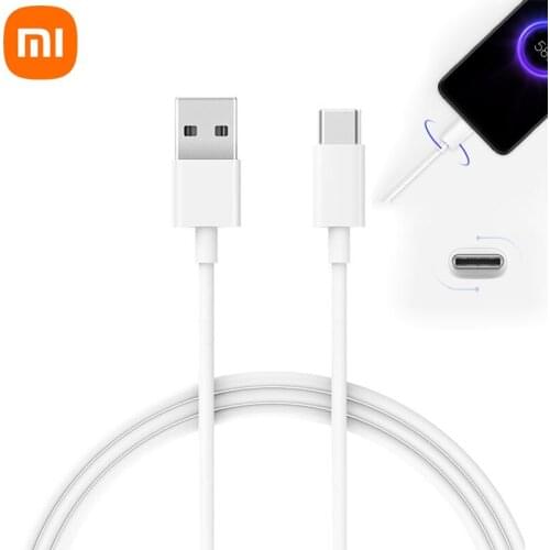 Original Xiaomi USB-C 100cm Quick Fast Data Charging Cable For XiAOMi 9 6 8 5S 5C 5X 5S Plus 4C 4S MIX MAX 2 NOTE 2 3 Redmi