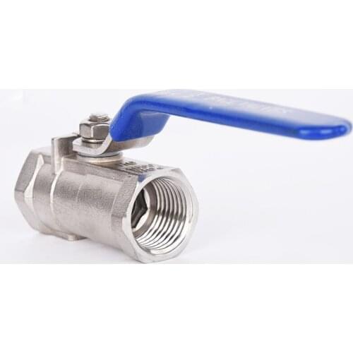 Ball Valve Female Threaded Stainless Steel SS304 BallValve BSP DN10-DN40 1/4" 3/8" 1/2" 3/4" 1" 1-1/4" 1-1/2"