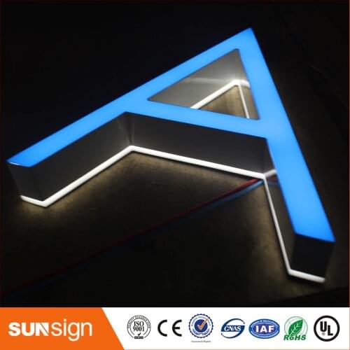 LED Small size lighting letters frontlit sign mini led letters