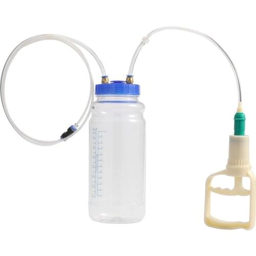 2L Universal Manual Oil Change Suction Vacuum Pump Automobiles Manual Pump Suction Oil Artifact Auto Maintenance Tools