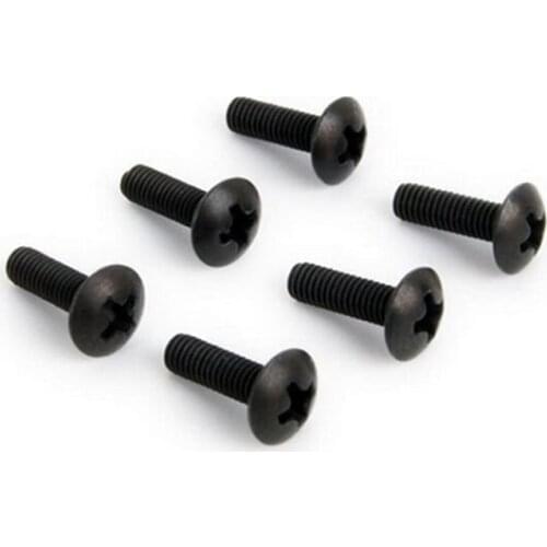 100pcs Round Head Machine Screw M3*10mm for 1/10 Original Parts 02096