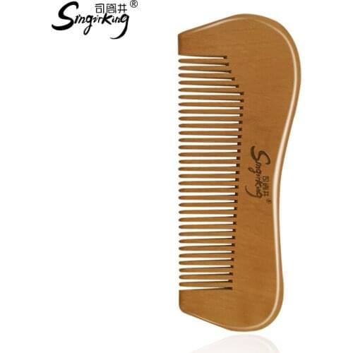 Harp shaped Wood Comb High Quality Hairbrush