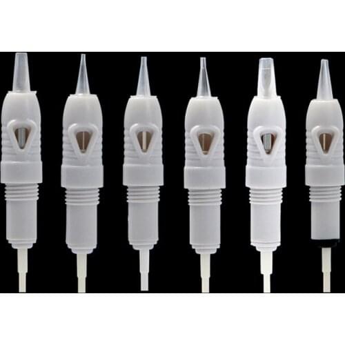 10pcs Screw Tattoo Needles Microblading Cartridge Needle for Charmant Device Permanent Makeup Machine Pen Tattoo Machine