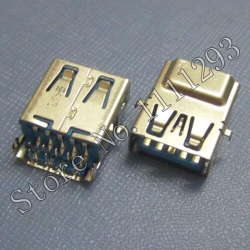 10pcs/lot 3.0 USB Jack Connector for Acer Aspire V5-531P V5-571P etc USB3.0 port