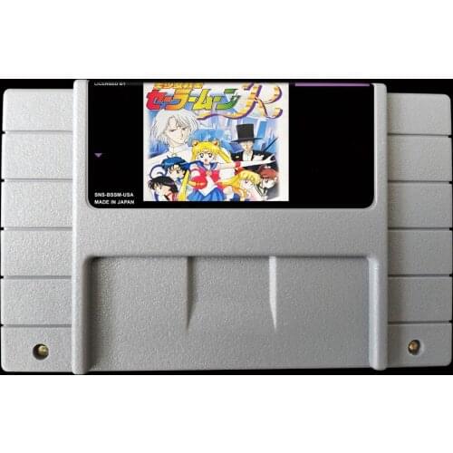 16Bit Games ** Pretty Soldier Sailor Moon R ( USA Version!! English translation!! )