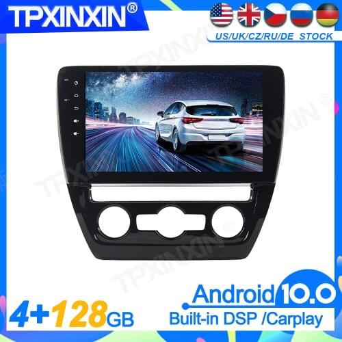 4+128GB Android 10 For VW Sagitar 2015-2016 Head Unit Car Multimedia Player Auto Radio Tape Recorder GPS Navigation DSP IPS 2Din