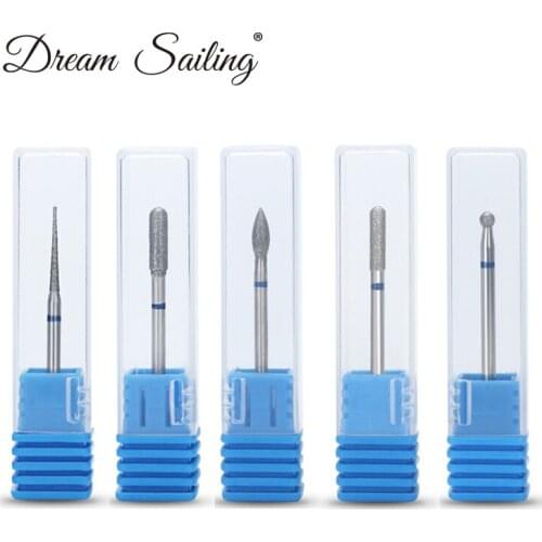 Nail Drill Bit Carbides Bits Pedicure Cuticle Cleaner Nail Art Tool Electric Manicure Drill Machine Accessories Milling Cutter