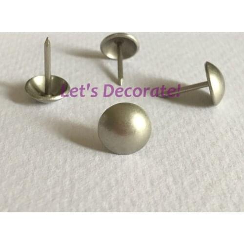 Free DHL shipping 3000pcs/lot 11mm Met Silver Color Home or Garden Decorative Tack, Hobnail, Upholstery Nail
