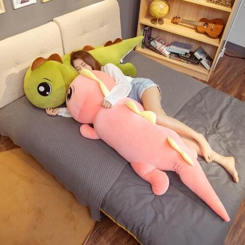 Giant Big Eyes Dinosaur Plush Toy Plush Pillow Stuffed Plush Animals Girlfriend Sleeping Pillow Toys for Children Home Decor