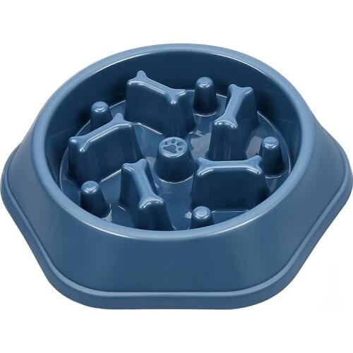 CenKinfo Slow Feeder Dog Bowl Dog Accessories Puppy Supplies Durable Non Skid Pet Bowl Preventing Choking Healthy Design Bowl