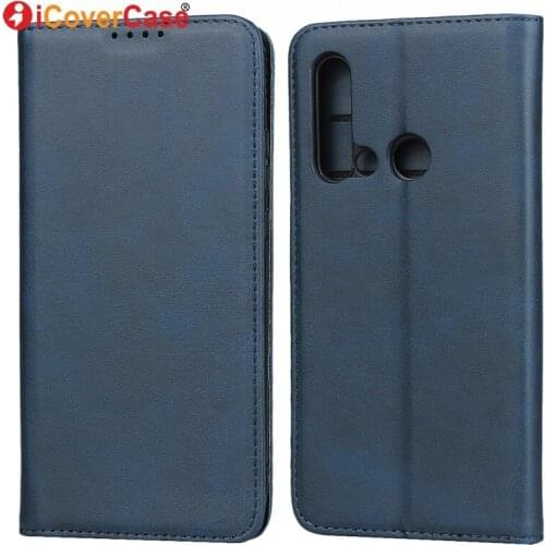 Phone Case For Huawei P20 Lite 2019 Magnetic Cover Flip Luxury Leather Book Wallet P20Lite 2019 Case Back Coque Accessory Hoesje