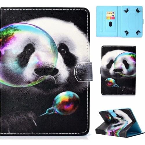 Cartoon Printed PU Leather Stand Case Universal 7 inch Cover For Samsung GALAXY Tab E Lite 7.0 T113 T116 7.0 inch Tablet Funda