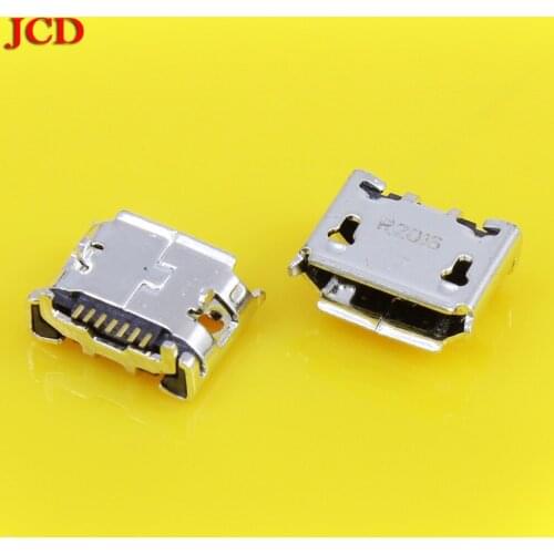 JCD 100PCS For Samsung Galaxy S2 I9100 I9108 S5600 S5233 S3650 S5603 I5500 Charge Port Jack Sock Micro Usb Charging Connector