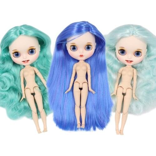 ICY DBS Blyth doll white skin joint body custom doll 1/6 bjd toy matte face with teeth 30cm anime doll smiling girls gift