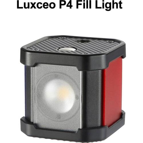 Luxceo P4 Mini Video Light Fill Light for Camera for Gopro Action Camera IP68 Underwater Dive 30m Waterproof