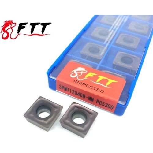 SPMT120408 MM PC5300 External Turning Tools Carbide insert High quality Lathe cutter Tool Tokarnyy turning insert