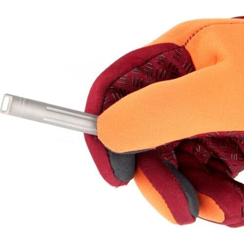 Outdoor Portable Waterproof Pill Cases Outdoor Pill Container Titanium Case Keychain Metal Waterproof Box Case Container Ta6111