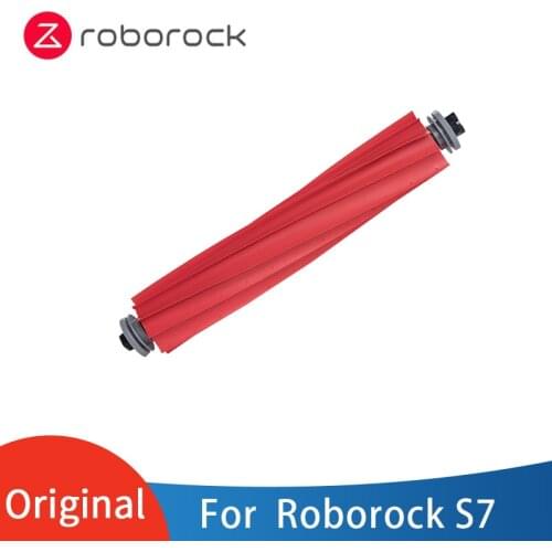 New 2021 Roborock Robotic Vacuum Cleaner Parts-Rubber Main Brush-English-30-White fit for Roborock S7