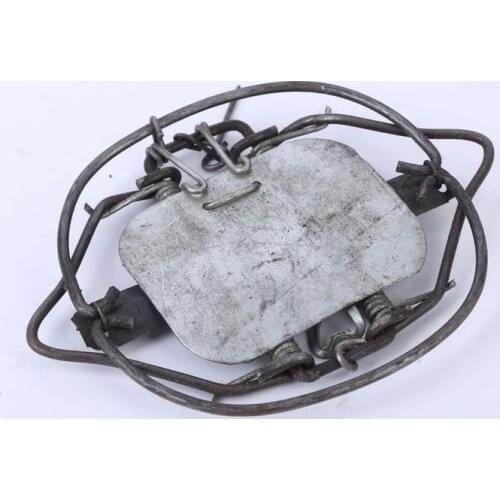 Firm Rabbit Trap 5.1 Inch 130mm Vole Skunk Fox Coyote Skunk Muskrat Fisher Mink Steel Spring Trap