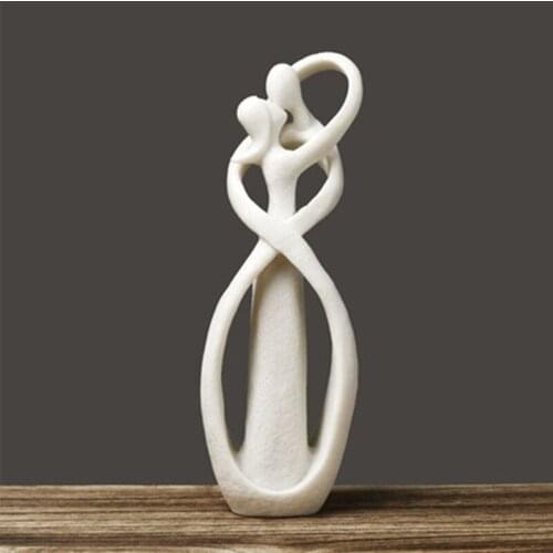 2021 New High-quality Resin Crafts Ornaments Abstract Figures Sandstone Creative Artists Home Decoration Wedding Holiday Gifts