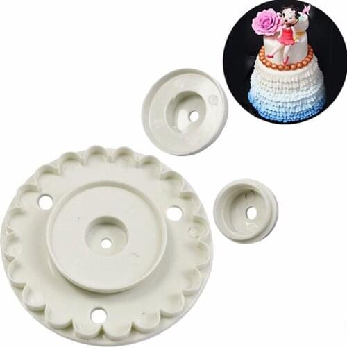 Fondant Decorative Set Fondant Cake Decoration Tools Set Craft Cake Mold Kit Cake Frill Cutters Cake Tools