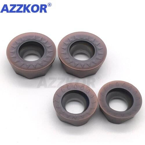 RPMT1204MOE RPMT10T3-JS Insert Milling Machine Processing Blade Wholesale Carbide inserts NT500 For Milling CNC Maching Tools