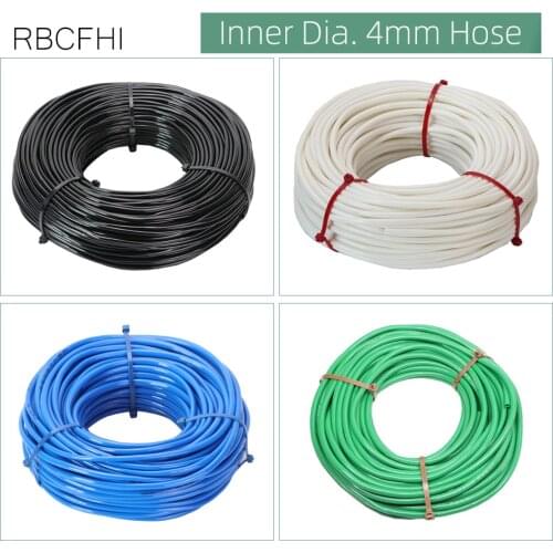 RBCFHl 4/7mm New PVC Garden Water Hose Tubing to 1/4'' Connector Micro Drip Irrigation Tube Water Plants Flowers Greenhose Pipe
