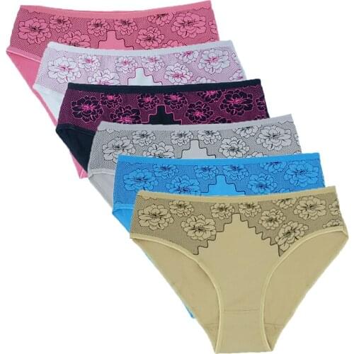 Plus Size 3XL 4XL Cotton Panties For Women Underwear Oversized Sexy Lingerie Lady Erotic Briefs Mommy Pants Calcinha ropa mujer