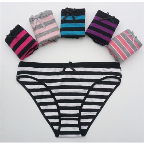 Womens cotton panties Girl Briefs Ms. cotton underwear bikini underwear sexy Ladies Briefs Free shipping 3 Pcs/set