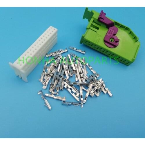 1 Kit 32 pin 1J0972977C automotive ecu connector for Seat Instrument Dashboard Plug Connectors 1719057-1 1719058-1