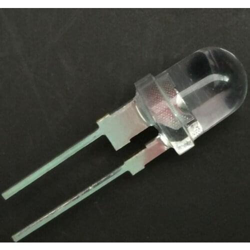 10PCS/LOT 8mm 0.5W 940nm 30 Degree High Power IR LED Infrared Emitting Diode invisible light