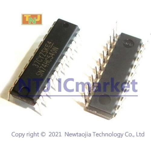 10 PCS SN74HC540N DIP-20 74HC540 74HC540N Octal Buffers And Line Drivers With 3-State Outputs 20-PDIP CHIP IC