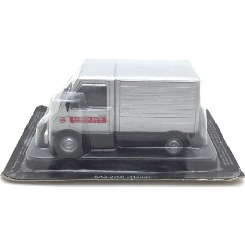 8cm 1:43 alloy diecast metal vehicle export Soviet van retro vintage car simulation metal alloy car model decoration collection